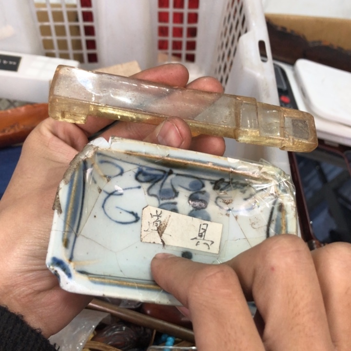 陶瓷孤品单件车里拍