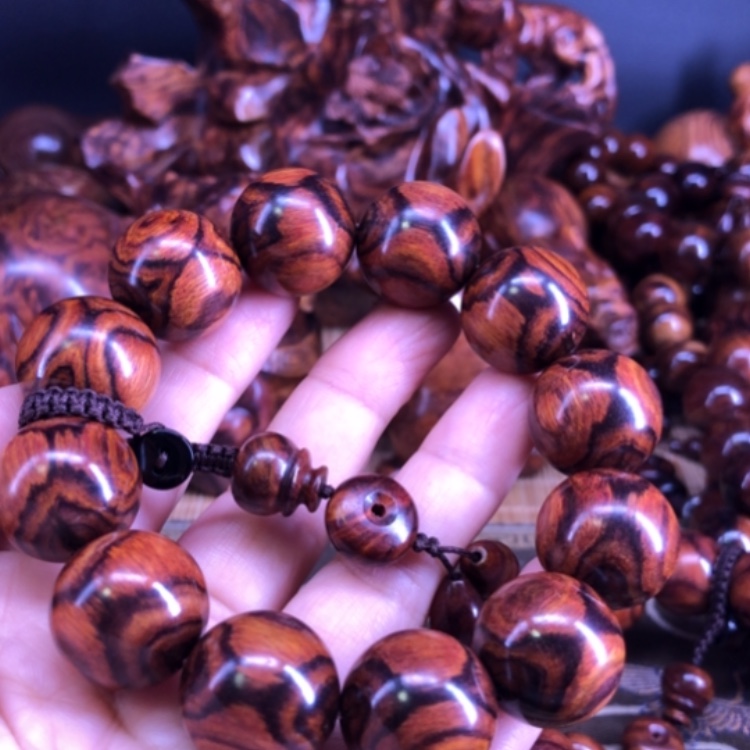 【闪购商品】黄花梨/降香黄檀手串/手链强*