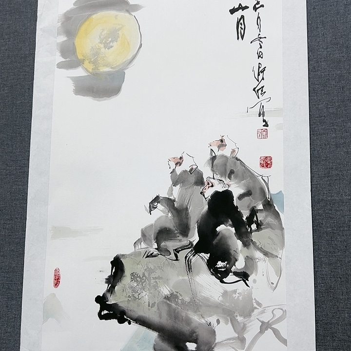 国画书画作品多次