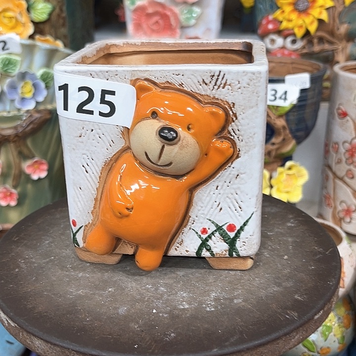 紫砂花盆粗陶材质多肉花盆