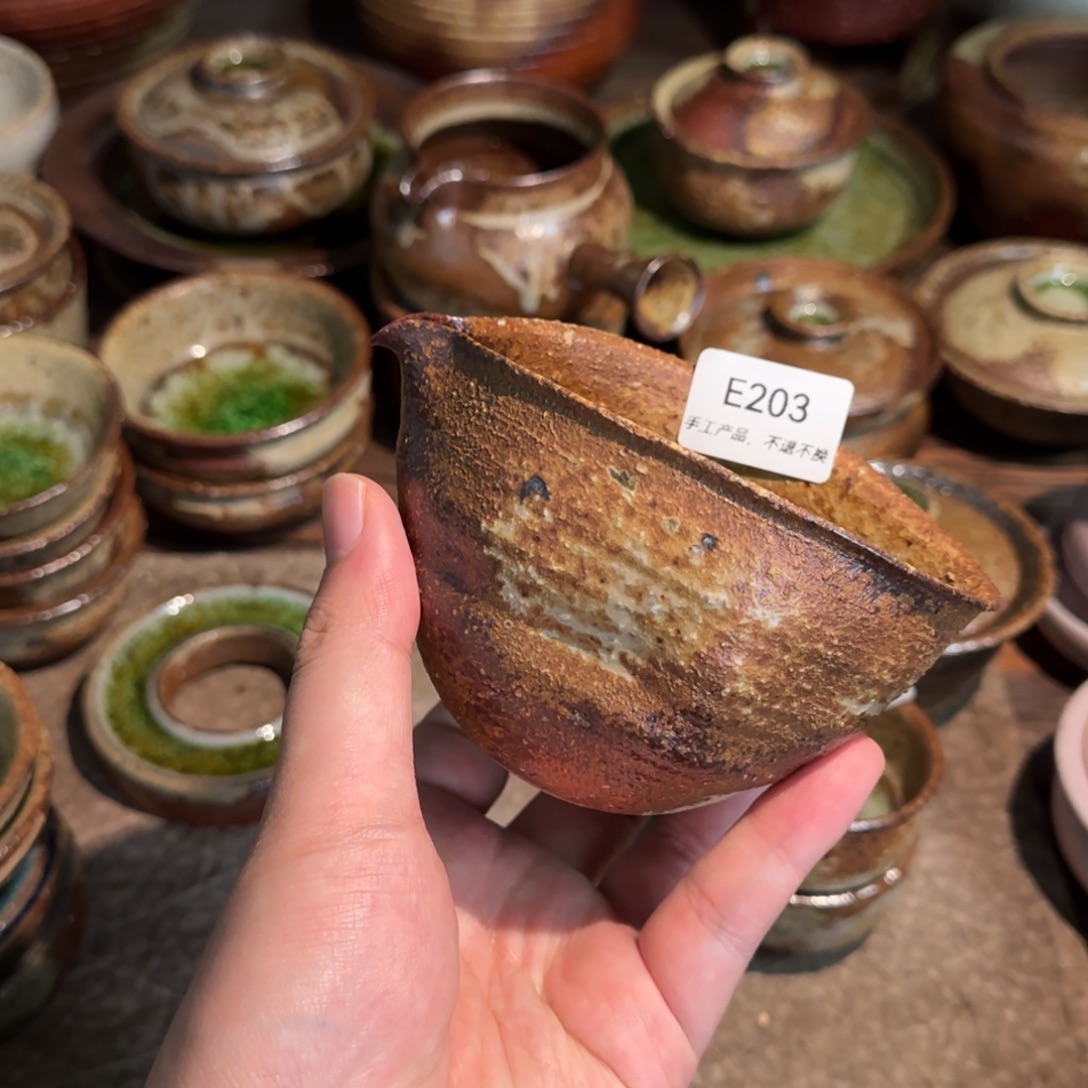 失***空E203破碎感泥料非柴烧跑单禁拍