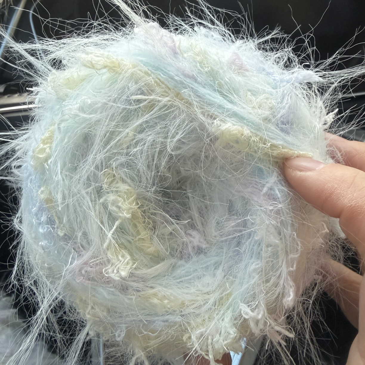 手工编织毛线蝴蝶