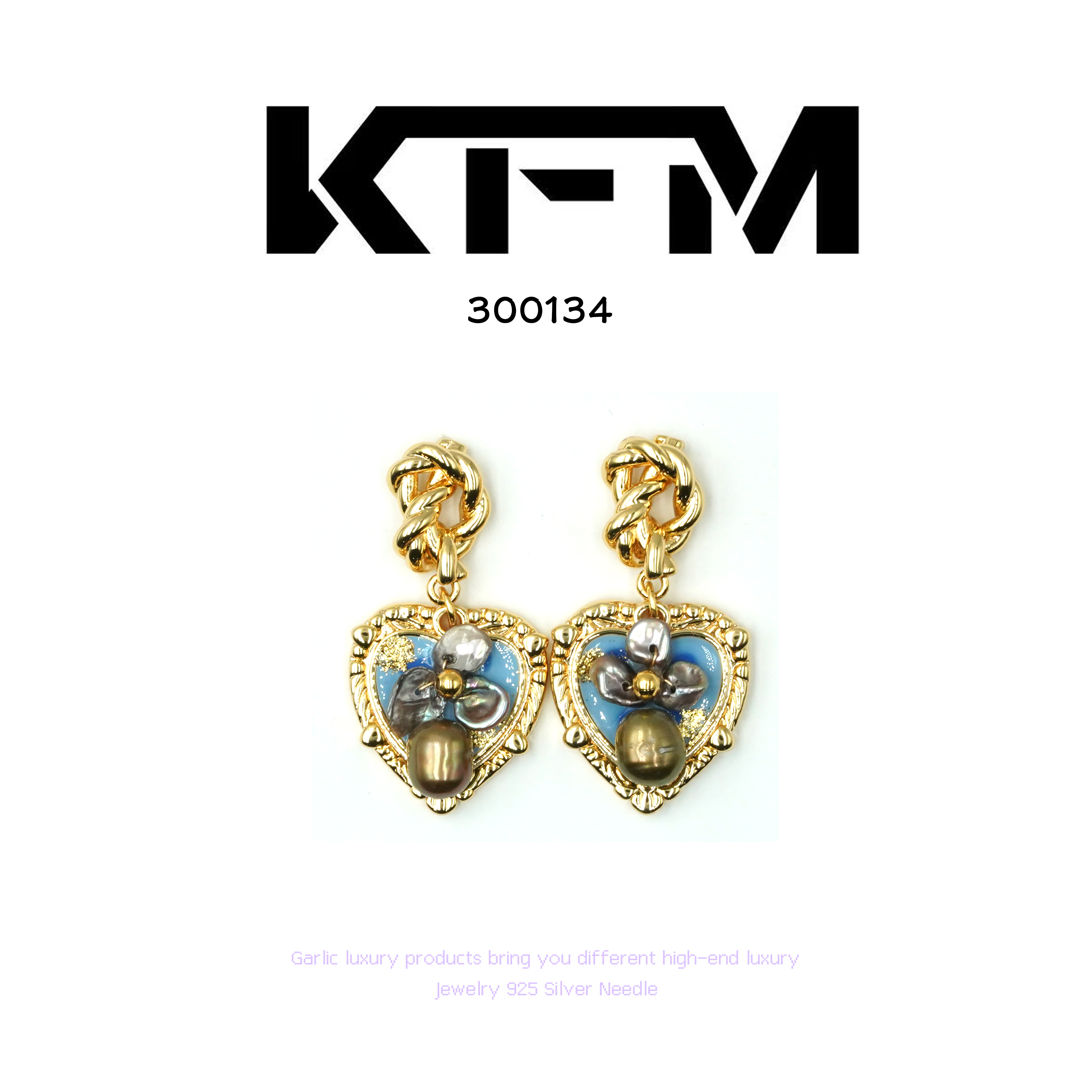 铜合金耳饰 KFM耳饰~300134X