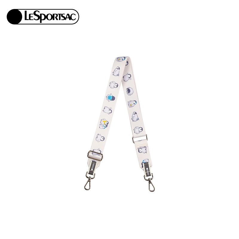 LeSportsac乐播诗25新款印花肩带系列可爱动物印花可调节包带肩带