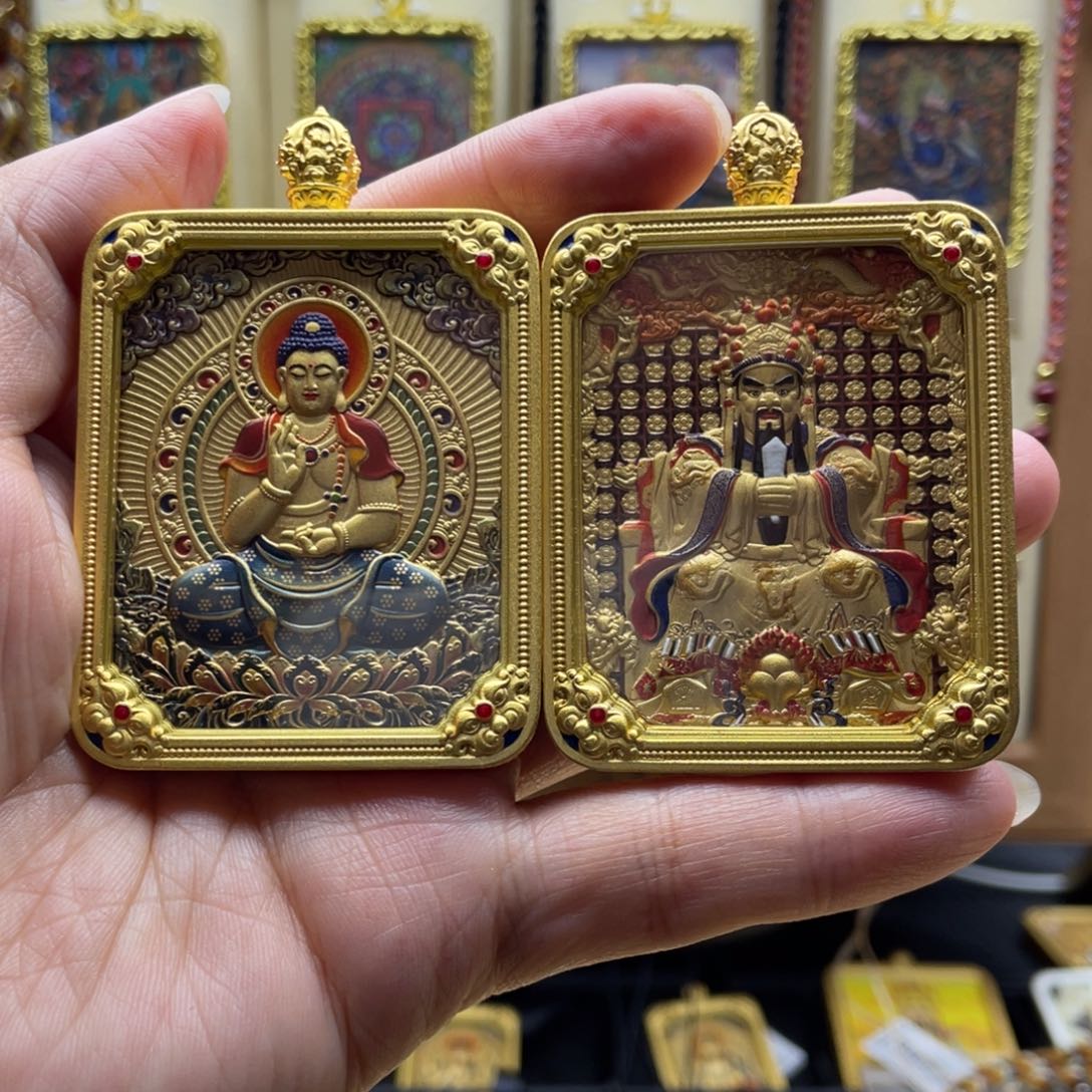 吊坠?****?唐卡一步到位一步到家