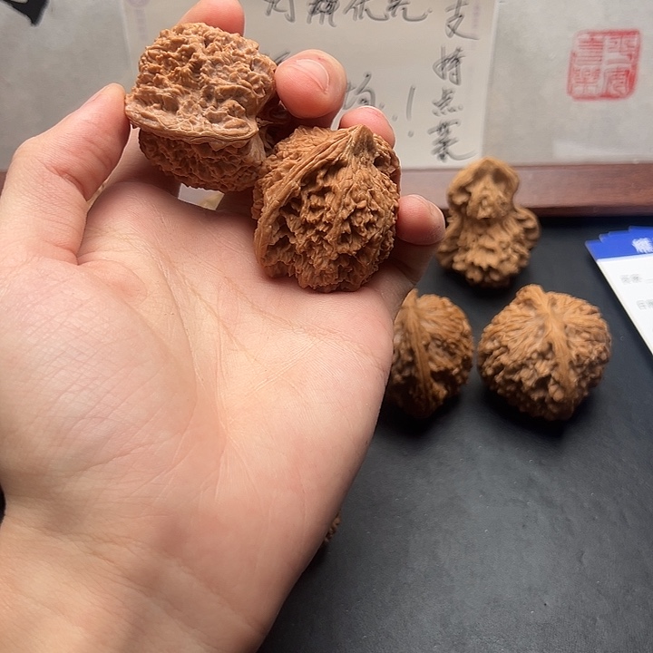 比***饼文玩核桃吊坠福利满天星