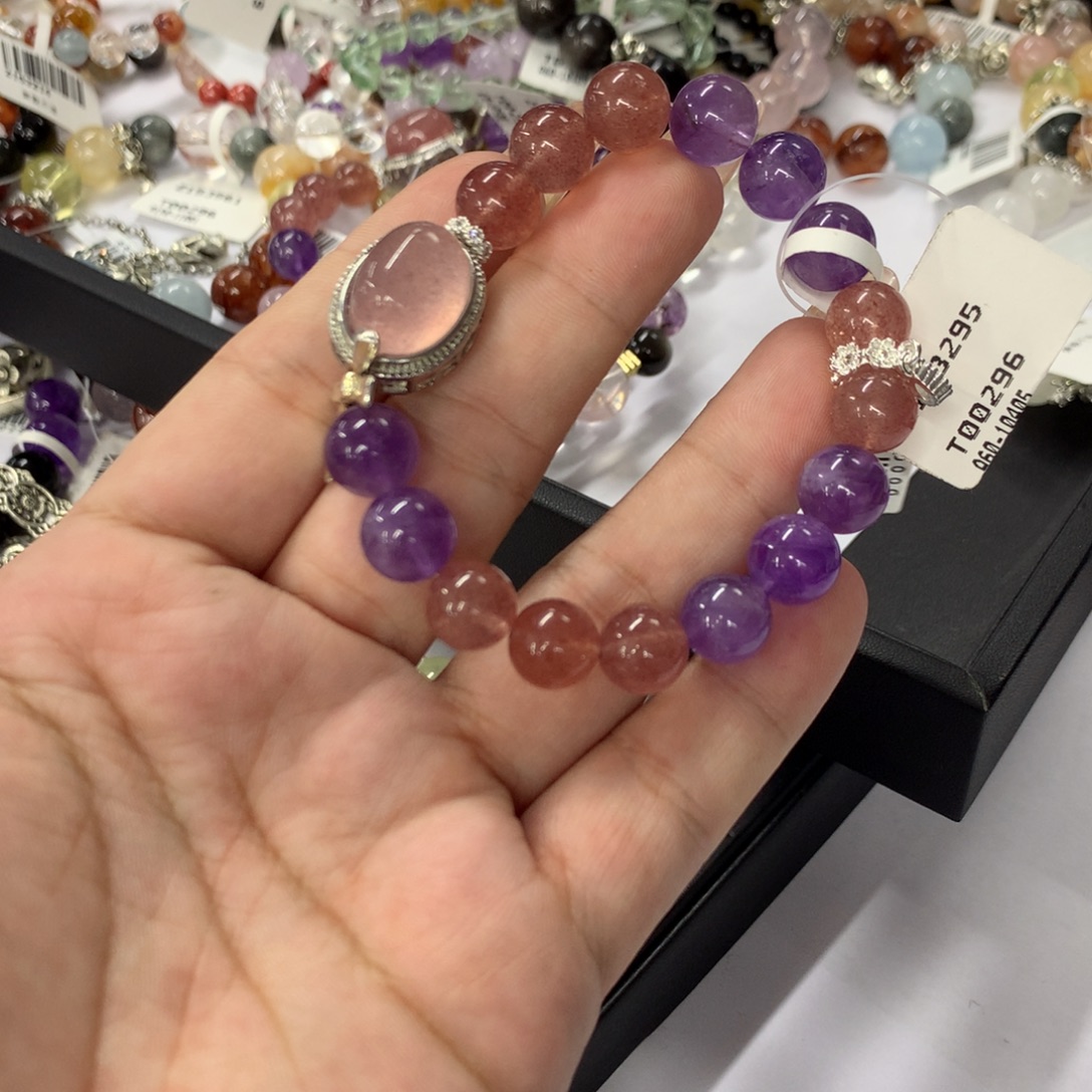 手链水晶未镶嵌紫水晶