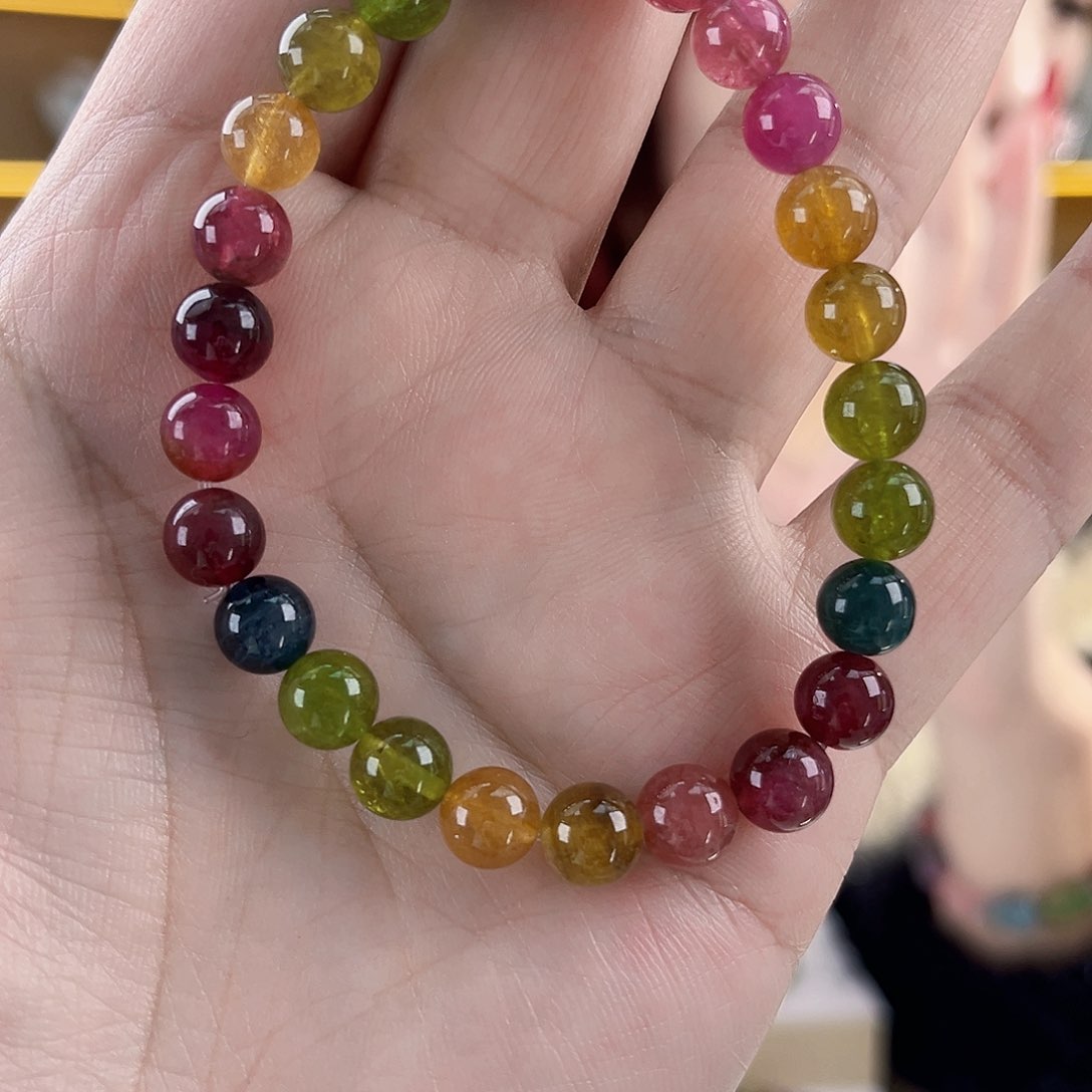 碧玺碧玺单圈未镶嵌