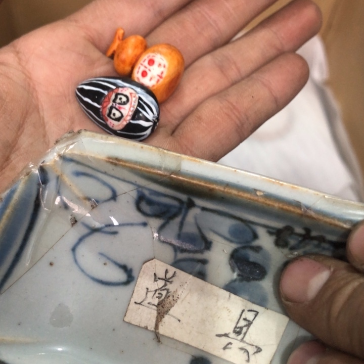 陶瓷孤品单件车里拍