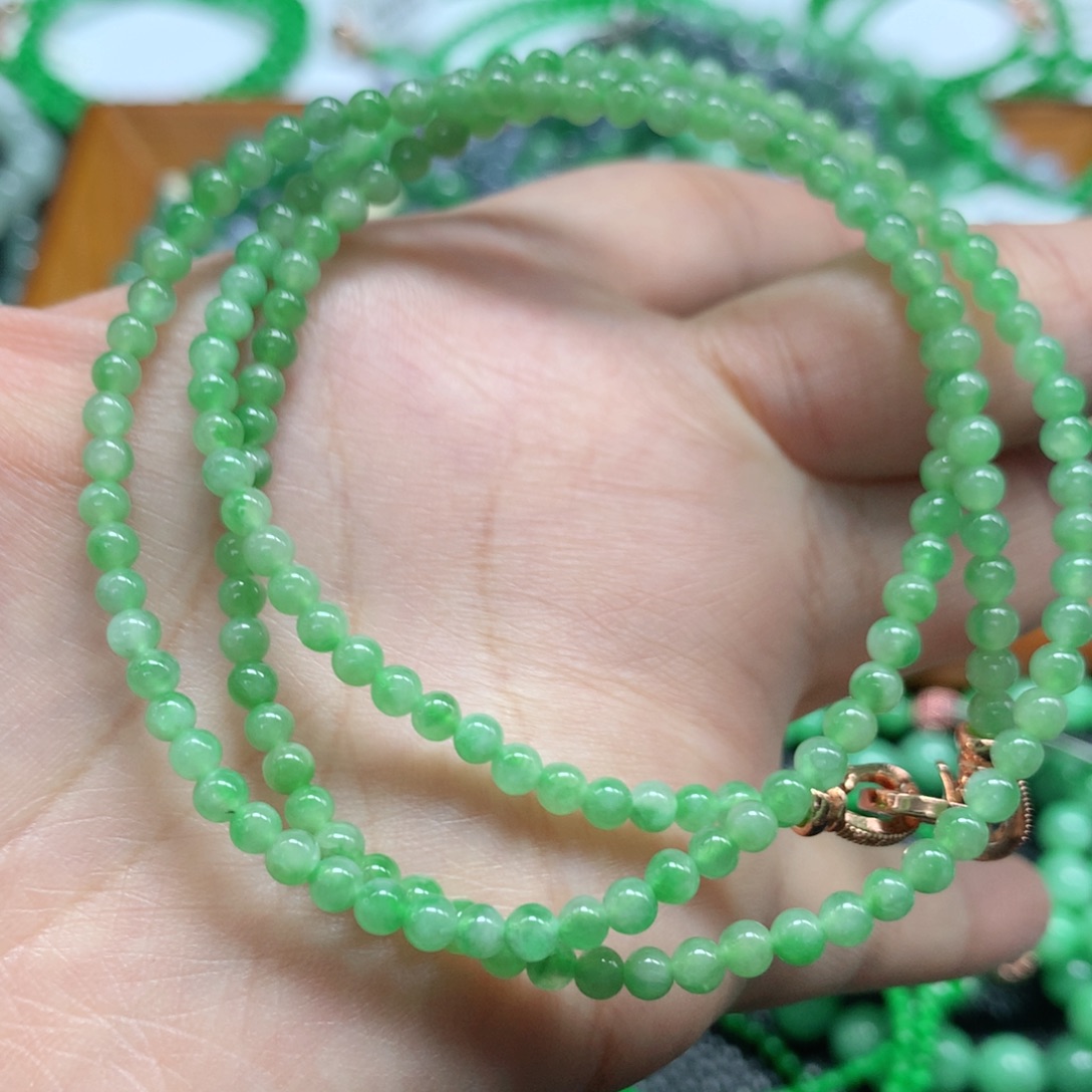 未镶嵌手链翡翠翡翠