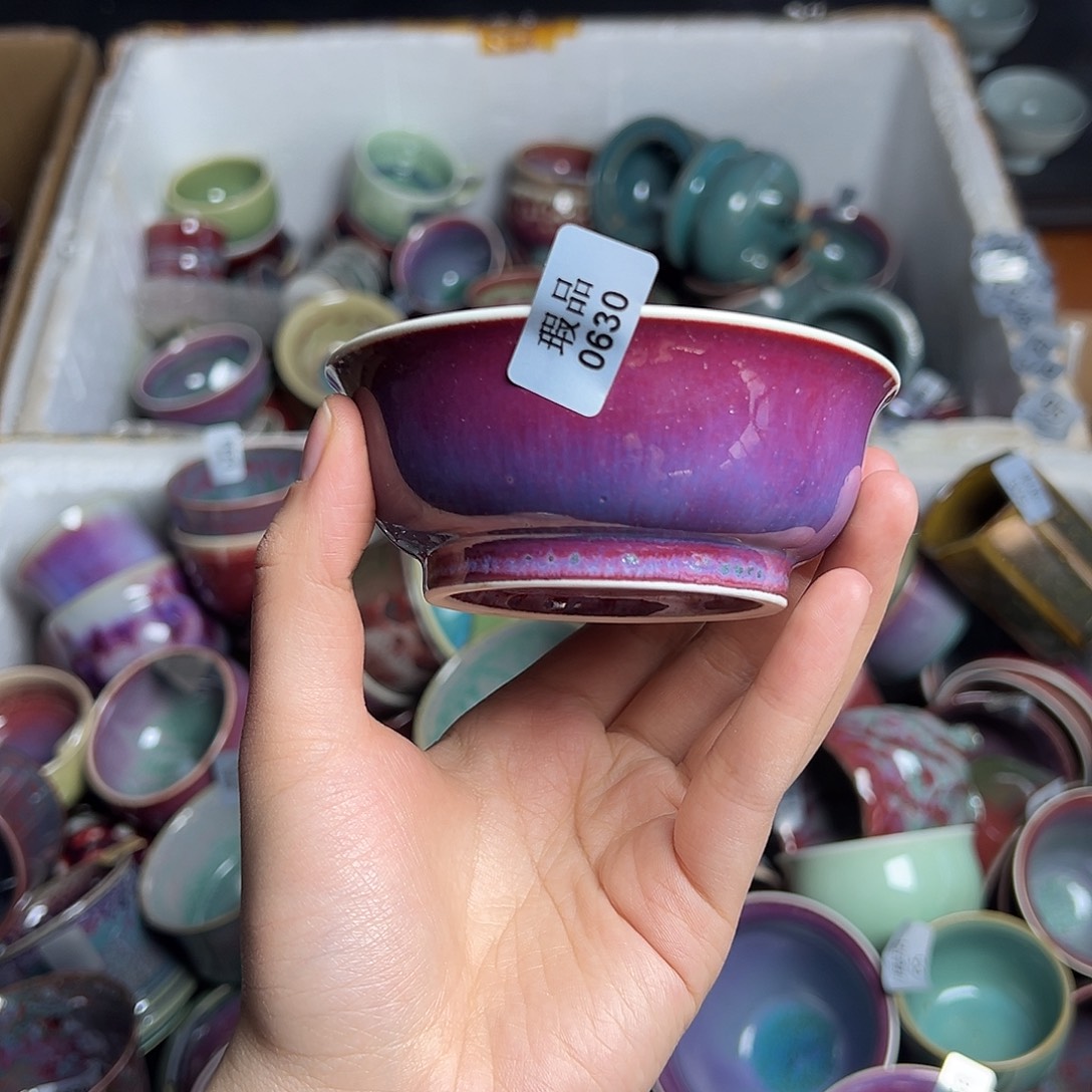 摆件陶窑口自销原矿钧瓷