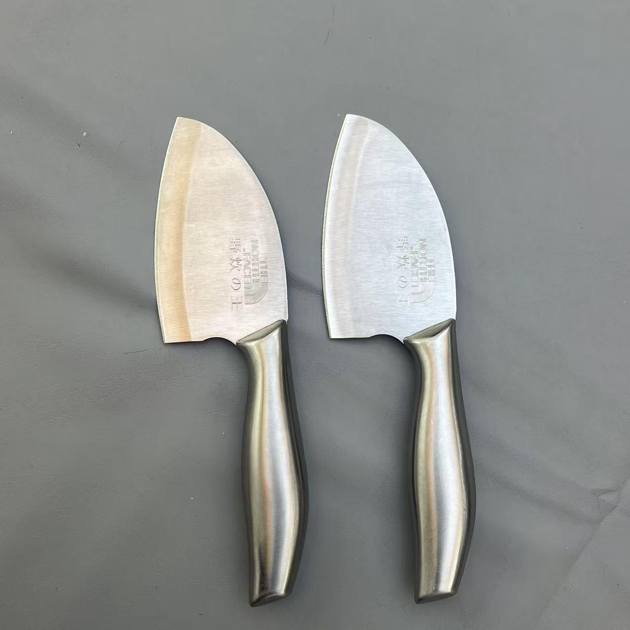 不锈钢野饮轻便小切片刀两把【汤家限定】
