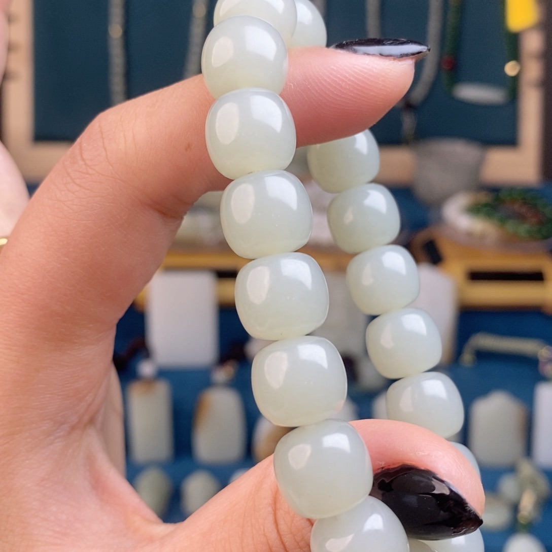 和田玉（糖玉）手链未镶嵌