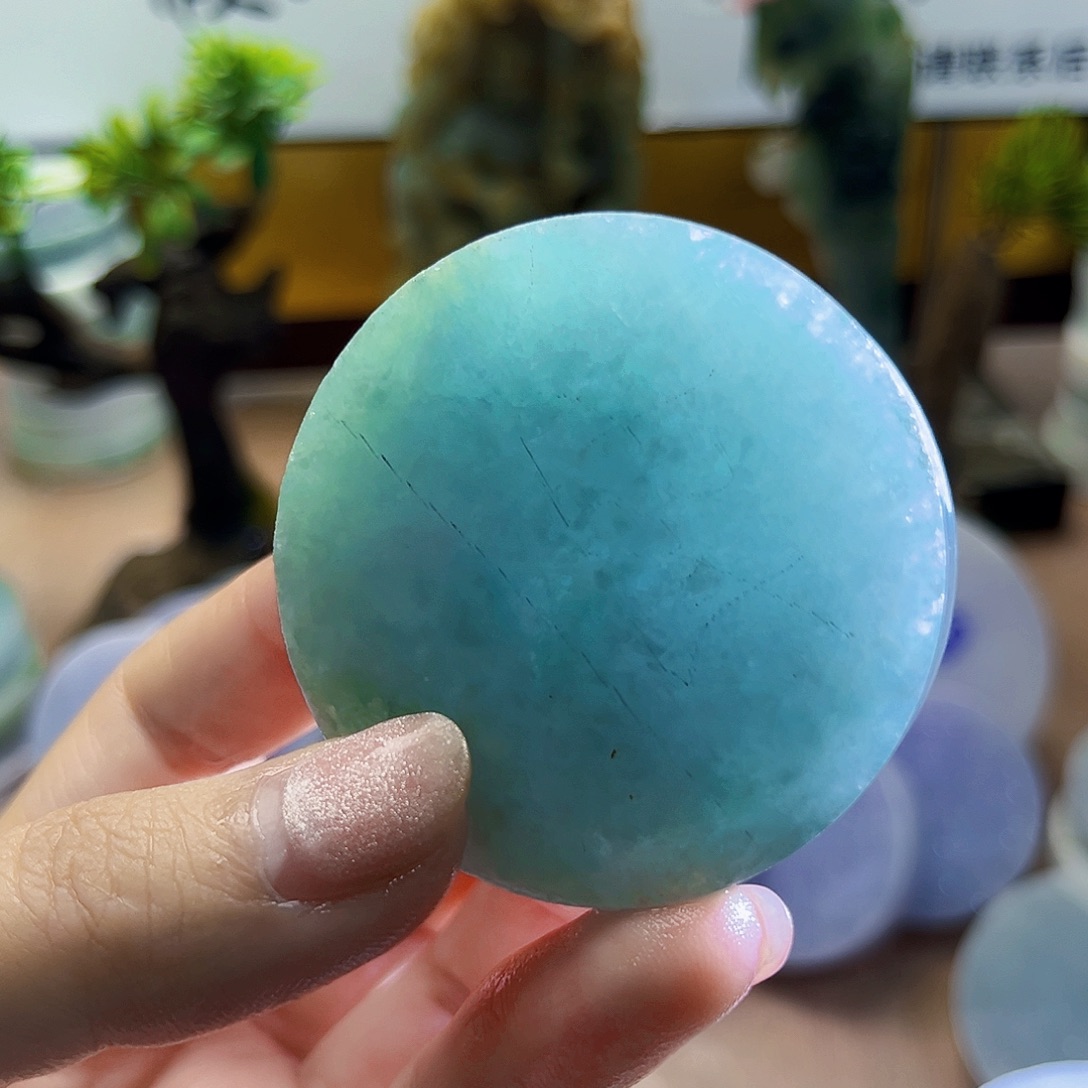 翡翠未镶嵌颈饰979……