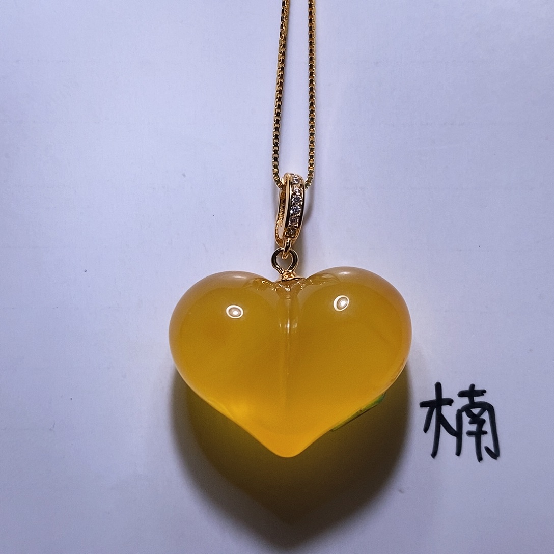 琥珀银S925镶嵌珠宝奇石