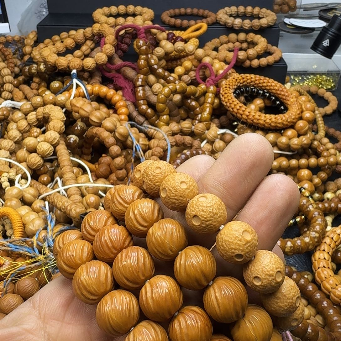L***️猴头核桃手串手串4条