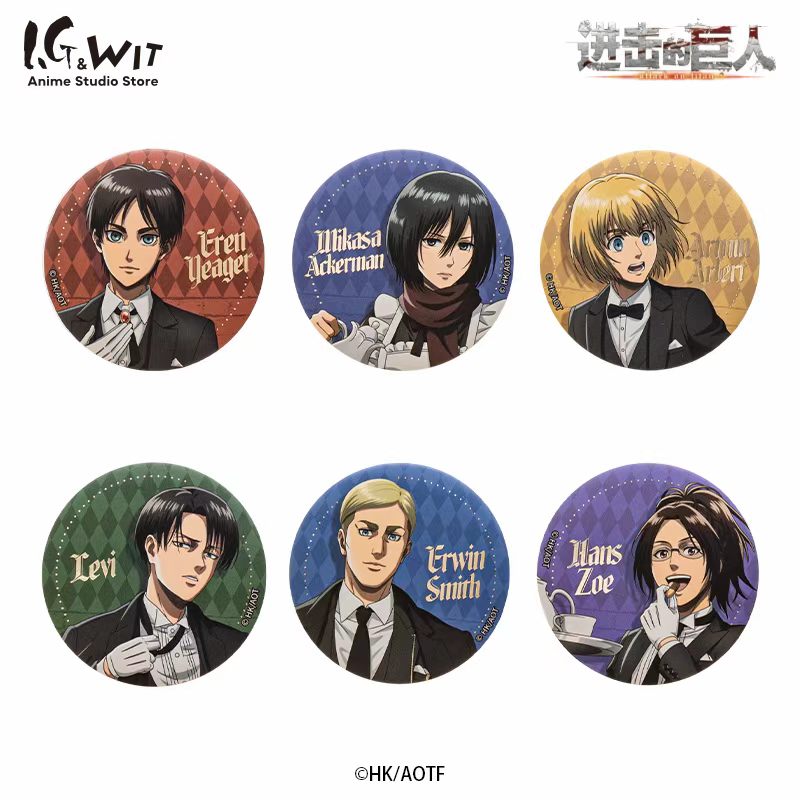 【拆包日谷】《进击的巨人》I.G wit Noble Duties系列盲盒z（代拆）