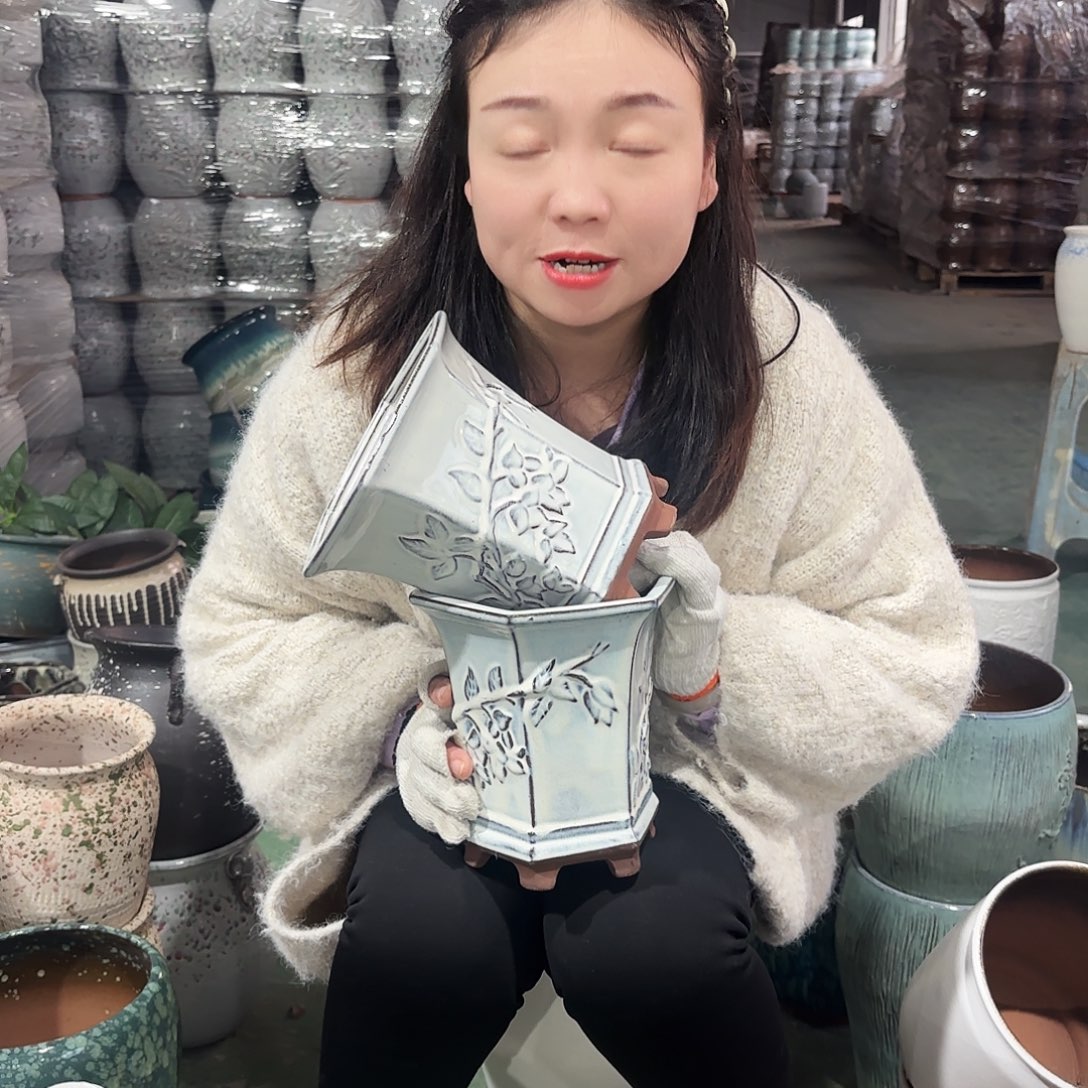 正品两个高20/17红陶