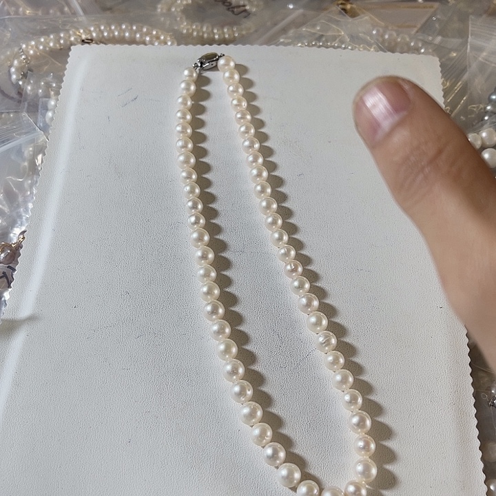 颈饰淡水珍珠未镶嵌00723