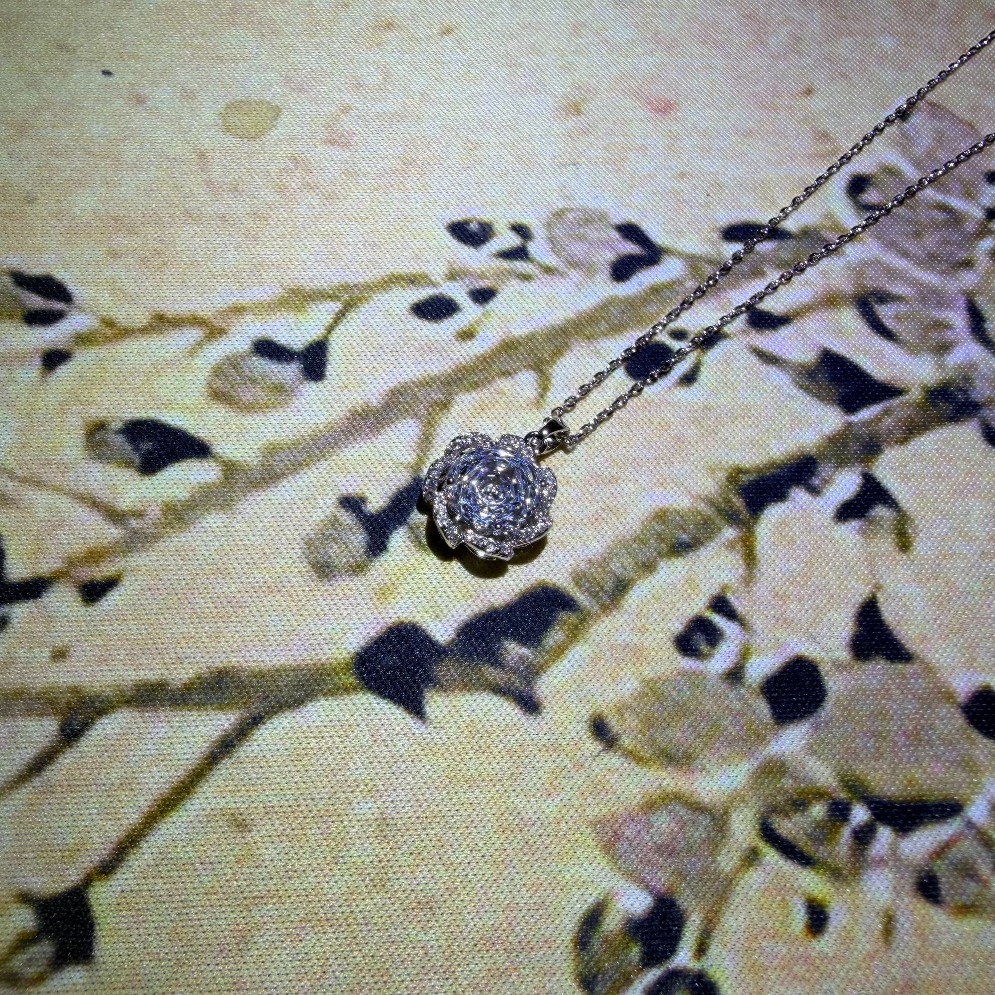 [南非甄选】NFZX 高端定制 LC-1615 DIY套装【风车玫瑰切吊坠首饰 