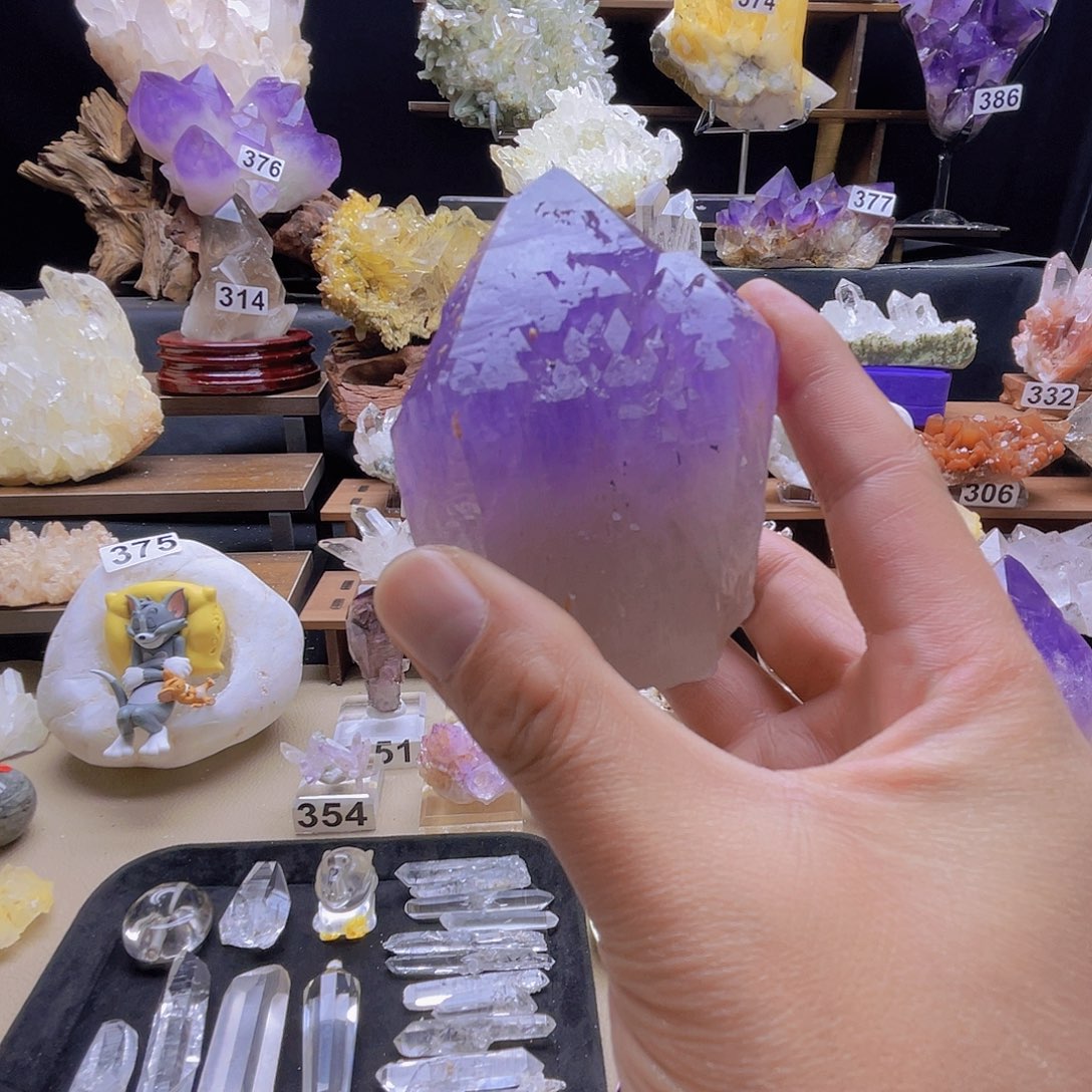 破***年石材玻利维亚紫水晶