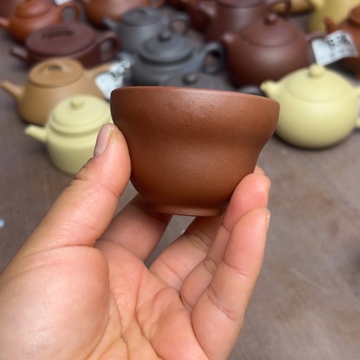 紫砂茶壶紫泥70cc拍一发二
