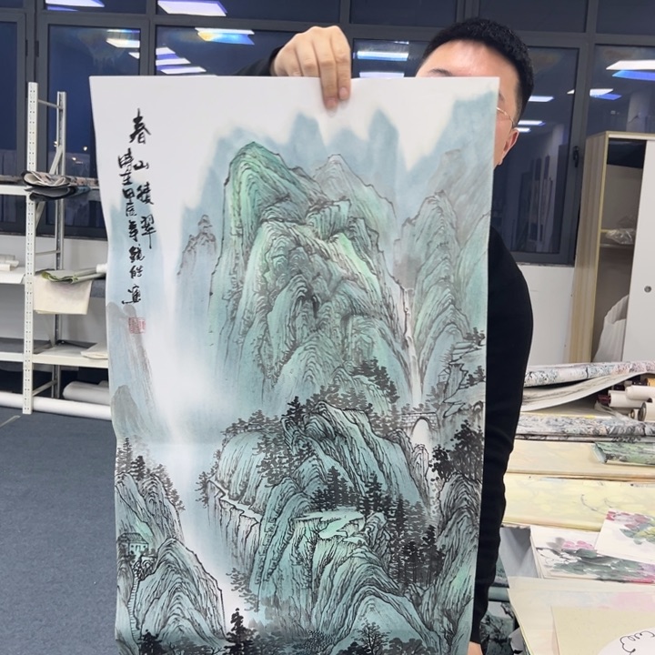 国画纯手绘字画国画宣纸