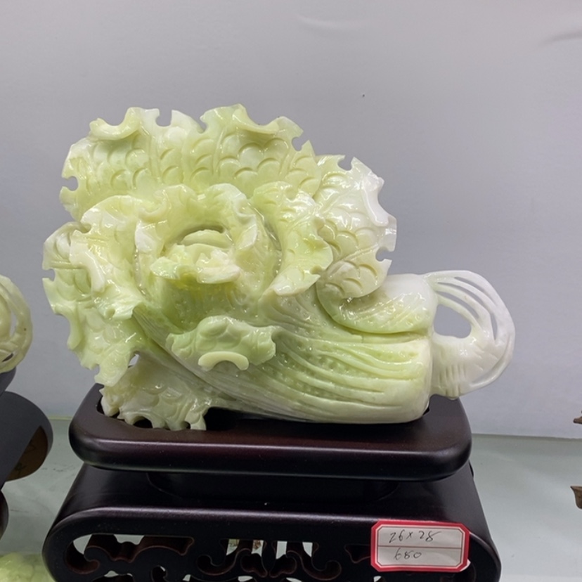 【闪购商品】蛇纹石玉（覆膜）珠宝奇石未镶嵌