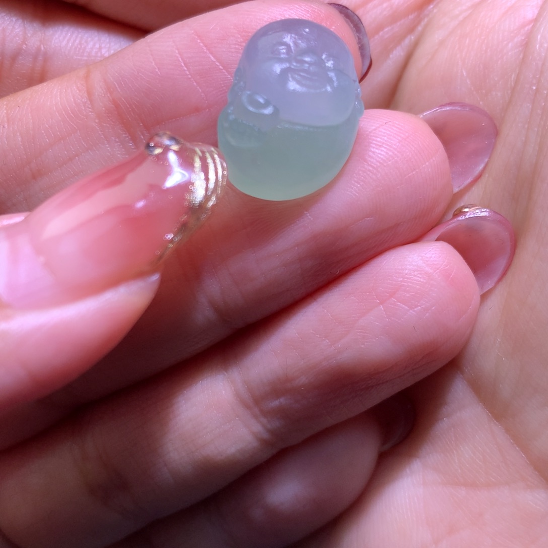 定制翡翠未镶嵌暖*暖毛货