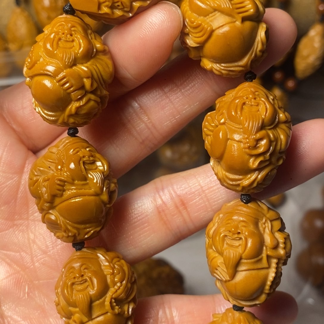 橄榄核手串/手链八大财神
