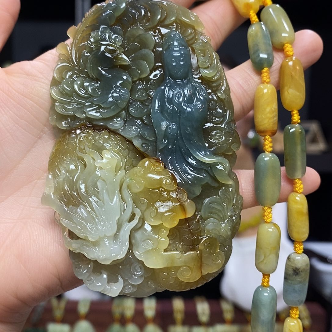 岫玉挂件吊坠未镶嵌