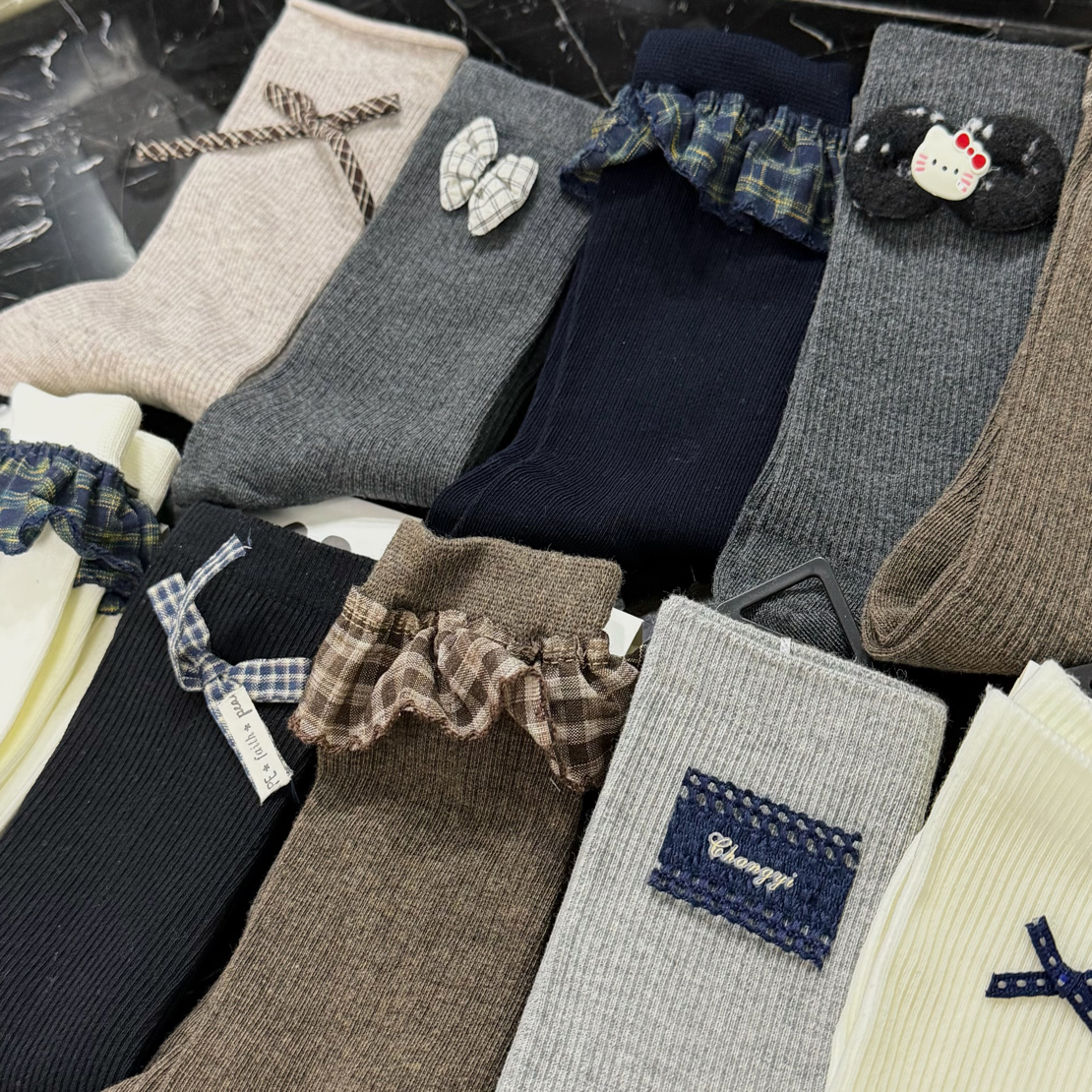 【清货直播专享】四季款冬款羊绒袜精梳棉袜女袜