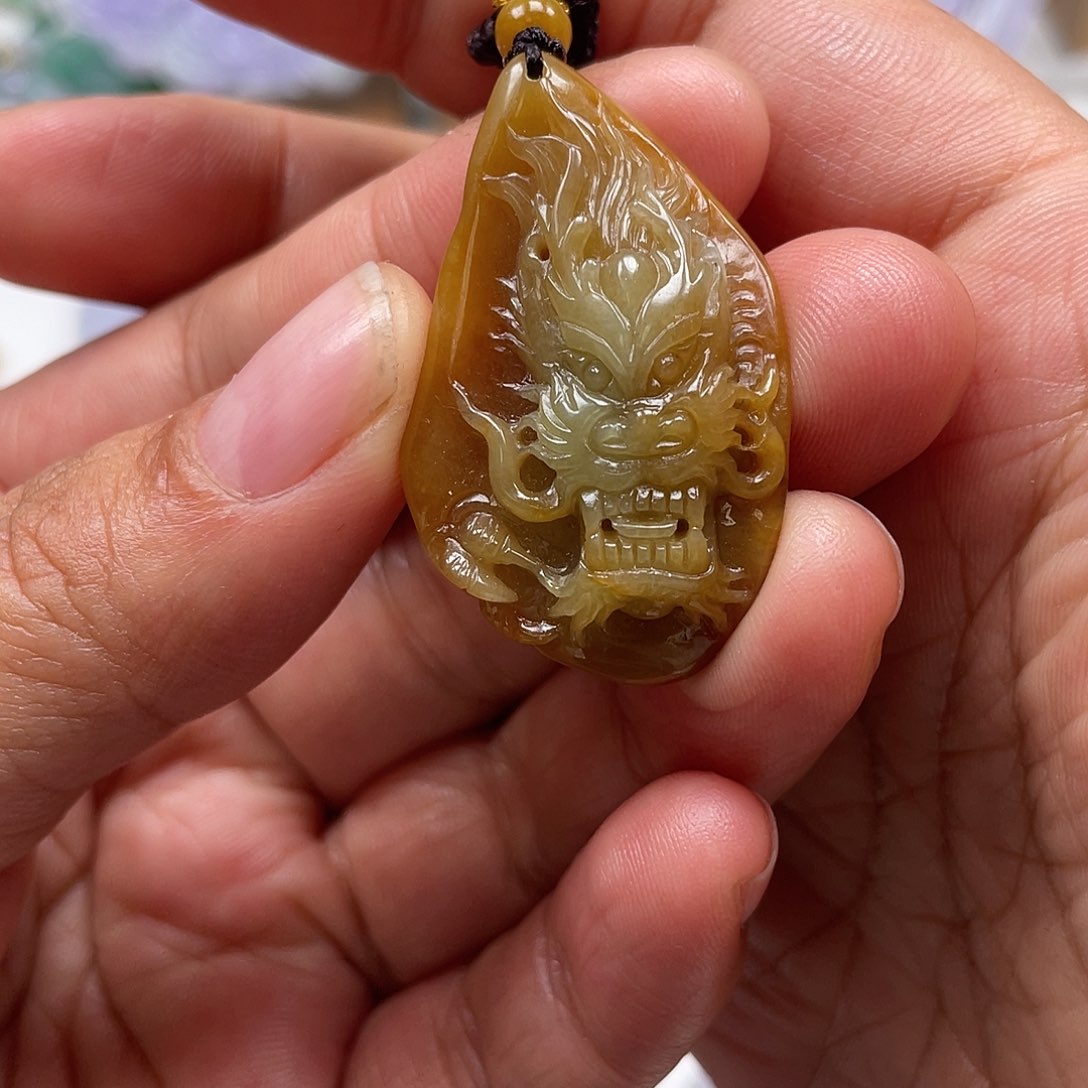 颈饰未镶嵌翡翠翡玉缘翡翠