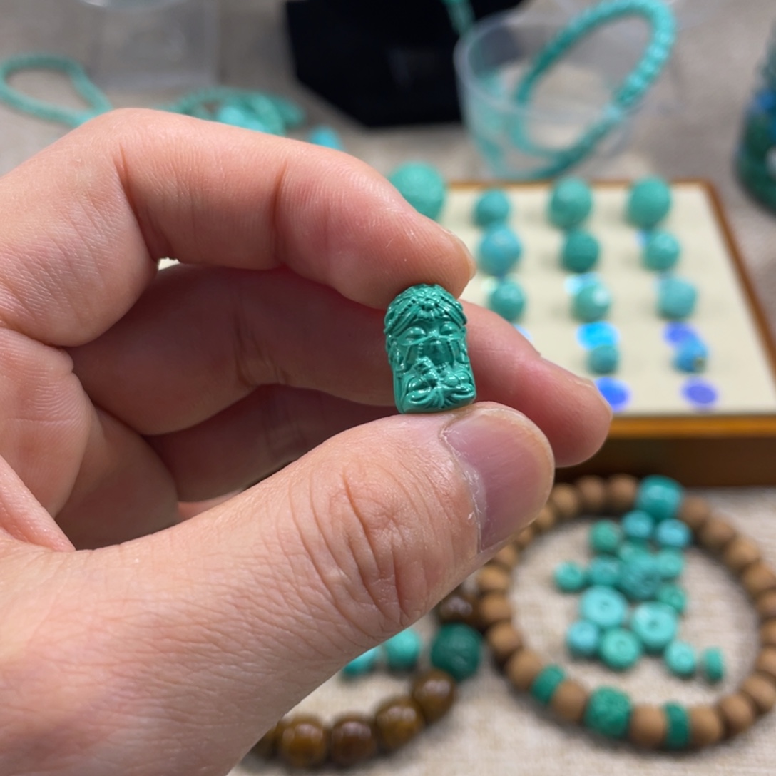 原生态湖北矿小配饰，直径10