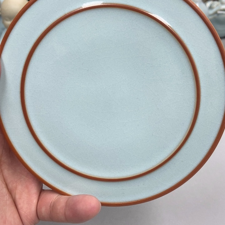 瓷天青色张君老师瑕壶承