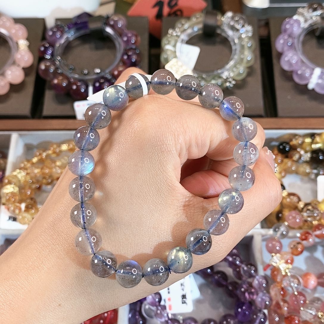 水晶手链未镶嵌G3312单圈微色差