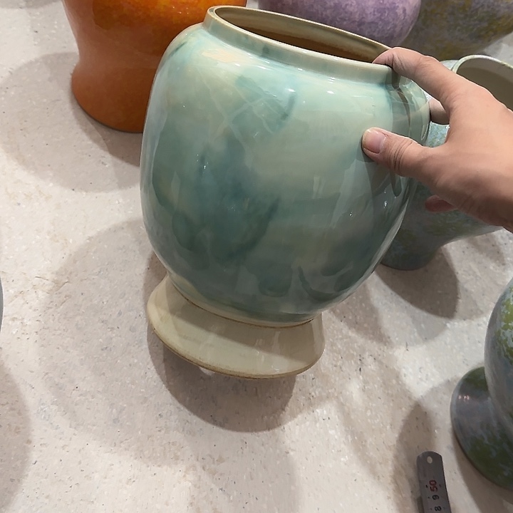 手工艺品琉璃有孔孔