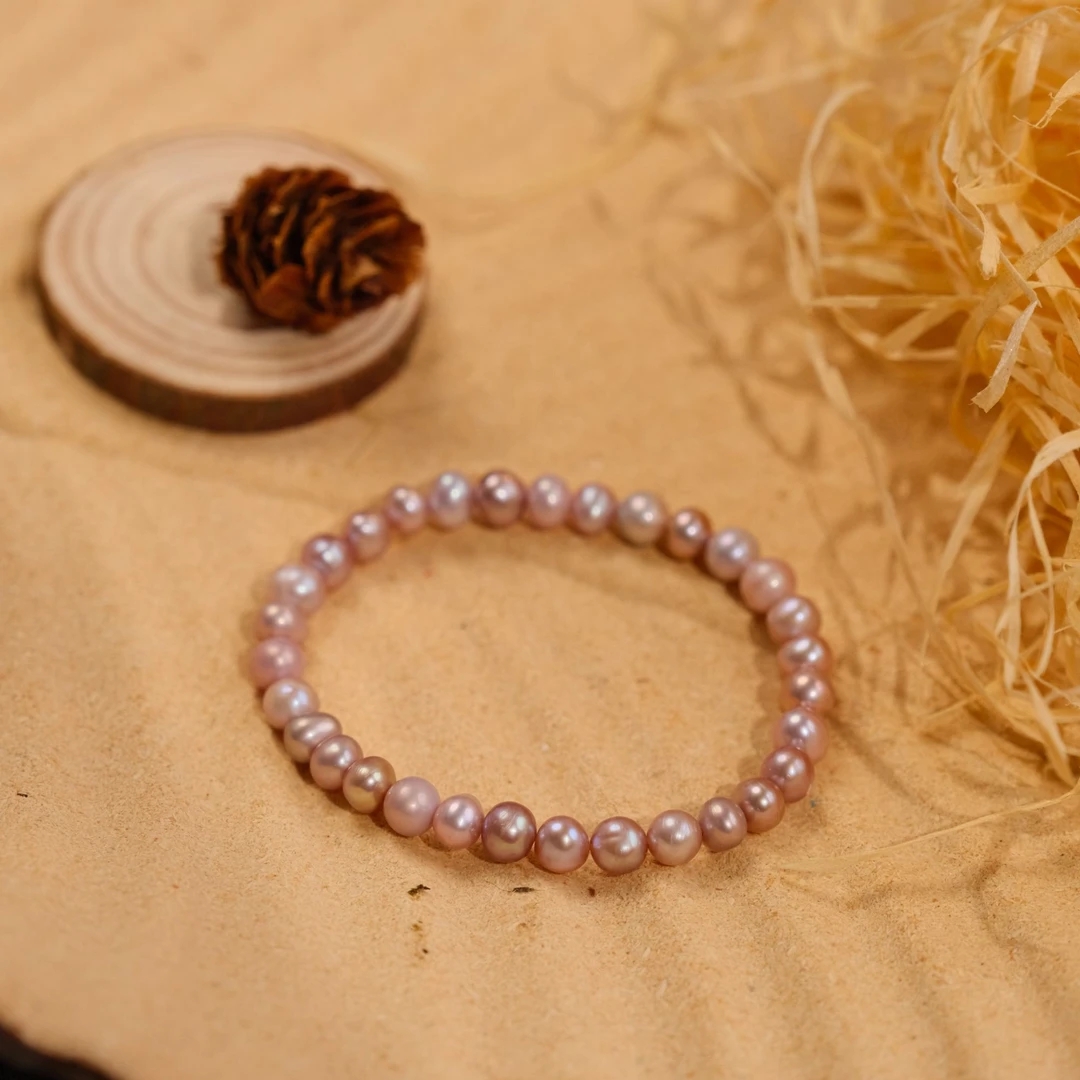 【紫葡萄】5-6mm淡水珍珠气质轻奢紫色温柔简约百搭S06