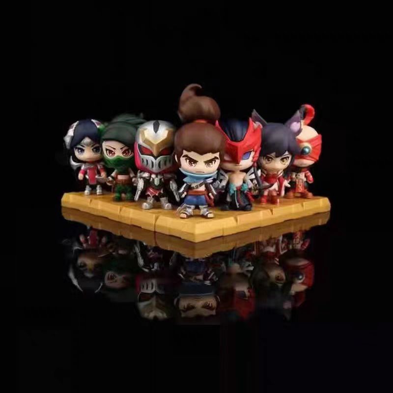 正版英雄联盟艾欧尼亚印章系列潮玩游戏周边公仔摆件手办盲盒玩具