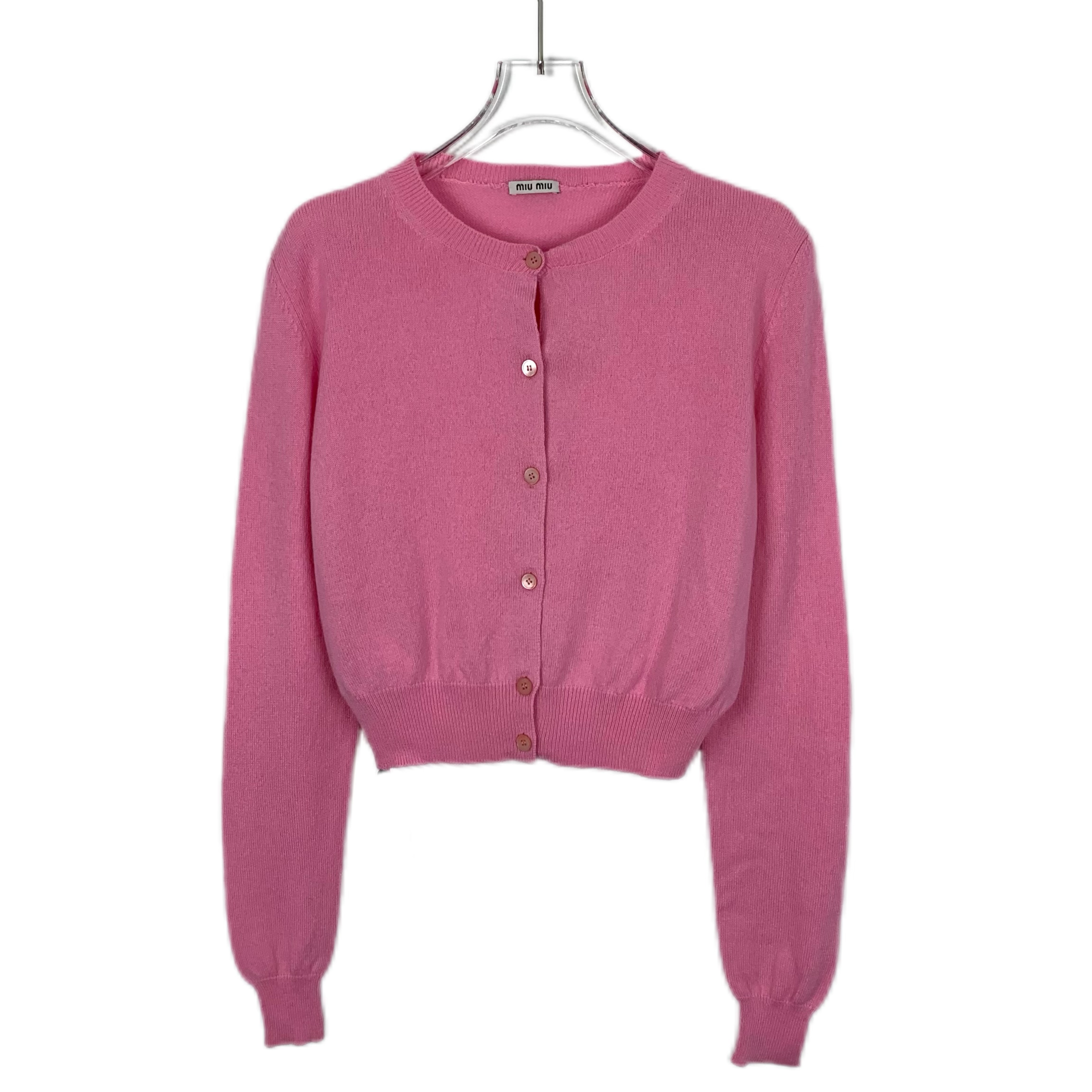 99新 MIU MIU/缪缪 CW0308 开衫外套40 M码