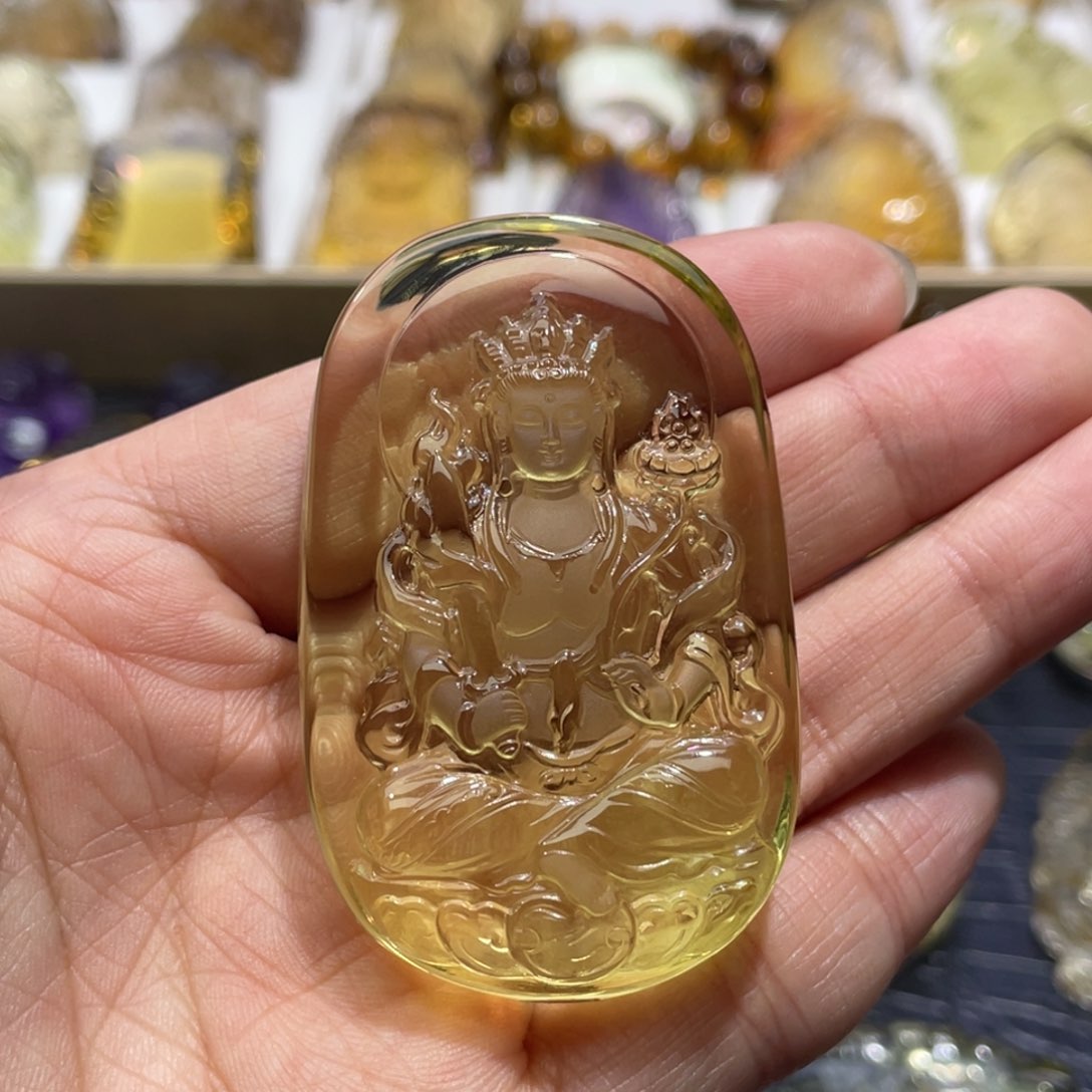水晶颈饰未镶嵌ꪝ*?定制
