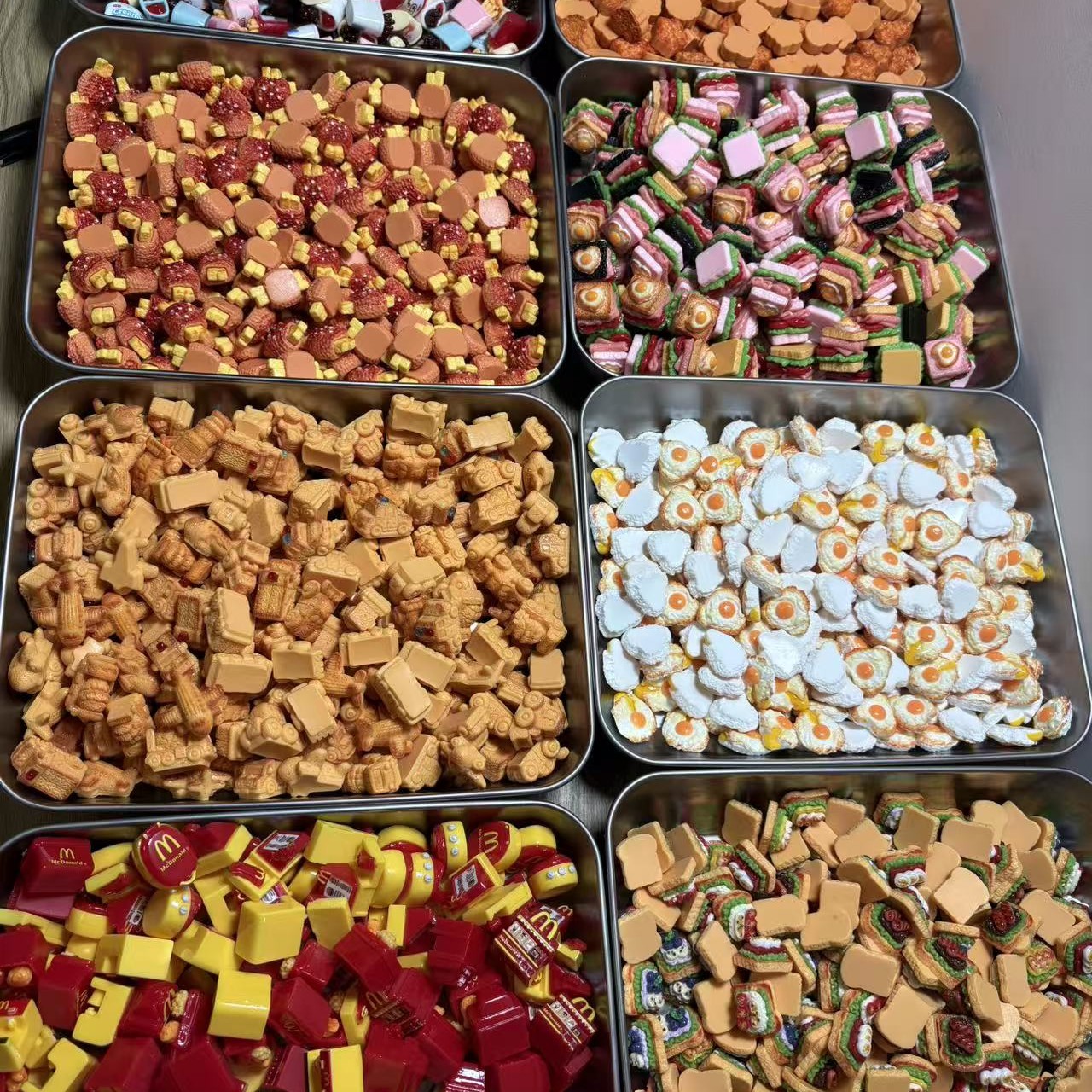 拼装链接.手工diy饰品奶油胶配件