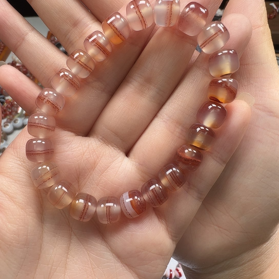 玛瑙/玉髓未镶嵌手串