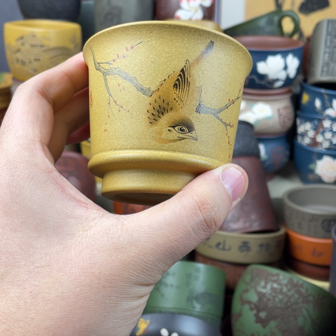 紫砂茶杯紫砂茶杯