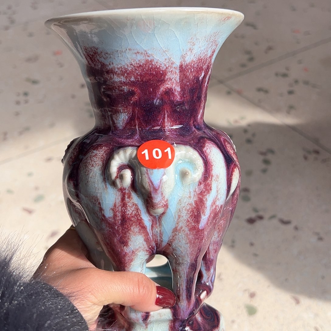 摆件郑家钧窑摆件