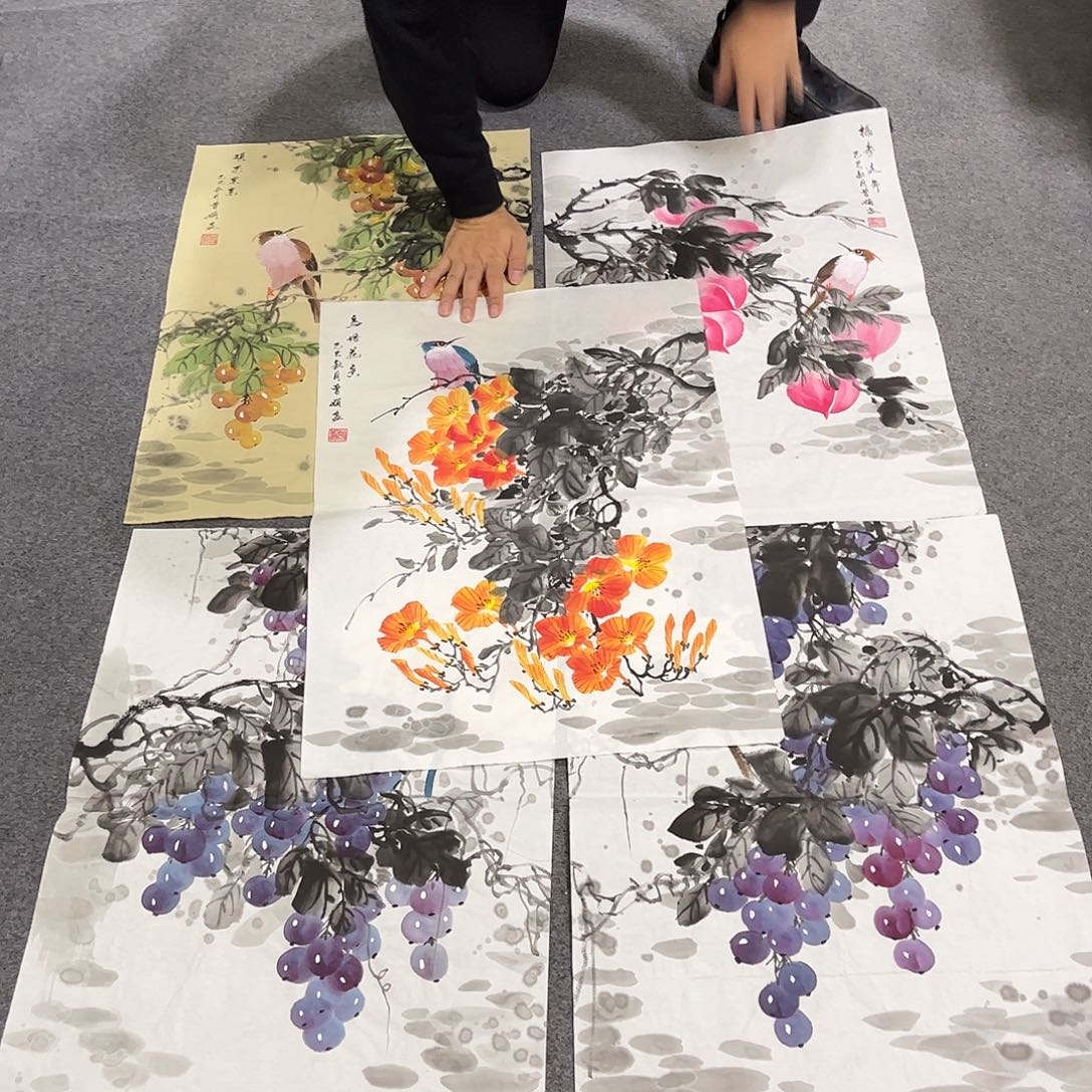 国画LT国画作品单幅任发