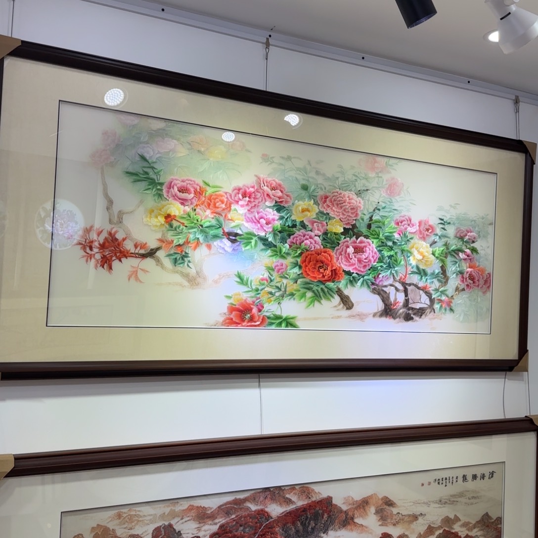 刺绣刺绣工艺精湛