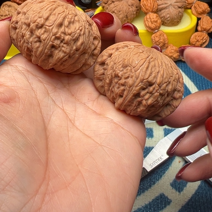 桃核吊坠文玩泥鳅背45