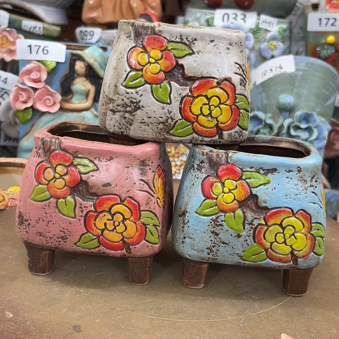 粗陶多肉花盆花盆