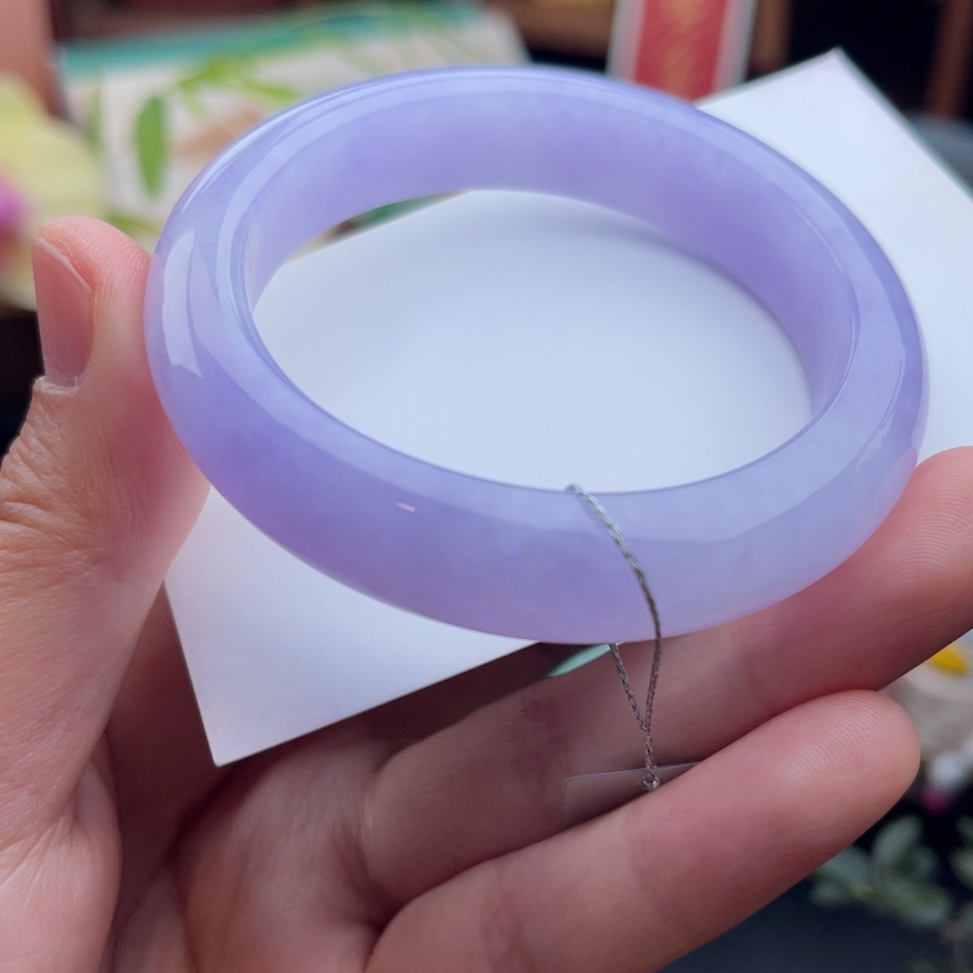 未镶嵌手镯翡翠满紫